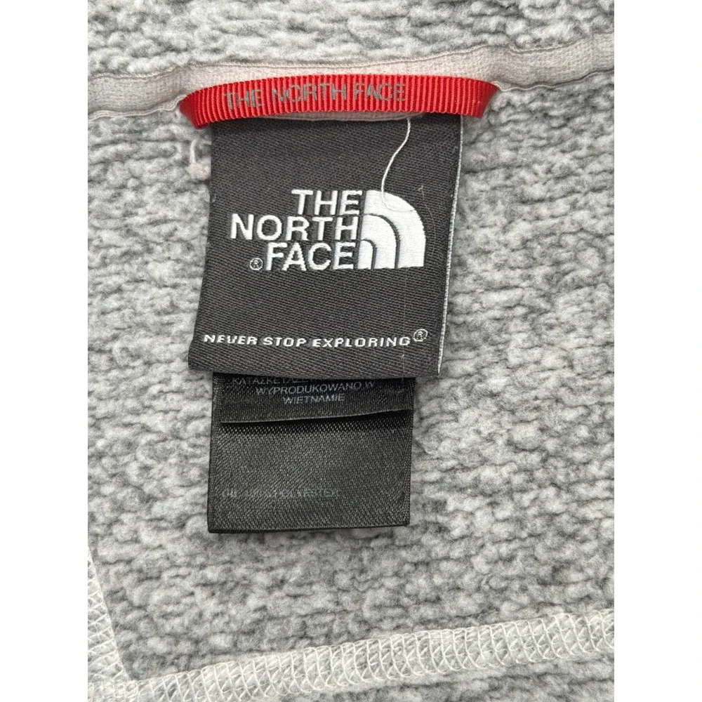 The North Face Mens Gordon Lyons 1/4 Zip‎ Fleece Pullover Heather Grey Large